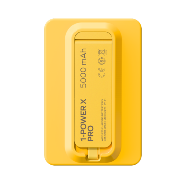 Momax XPro MagSafe Stand Powerbank 5000mAh – Sarı
