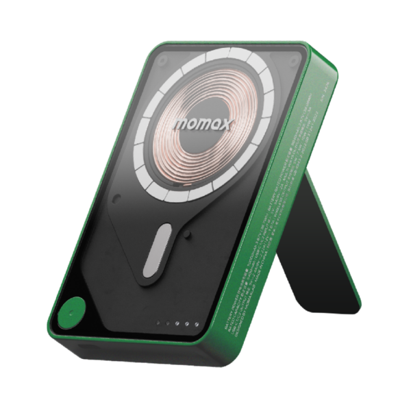 Momax XPro MagSafe Stand Powerbank 10000mAh – Yeşil