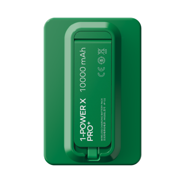 Momax XPro MagSafe Stand Powerbank 10000mAh – Yeşil