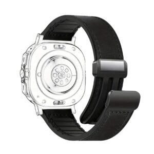 Piili  Watch 42-44-45-46-49 mm Kordon - Siyah