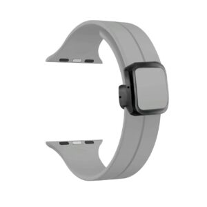 Piili Watch 38-40-41-42mm Silicone Kordon - Gri