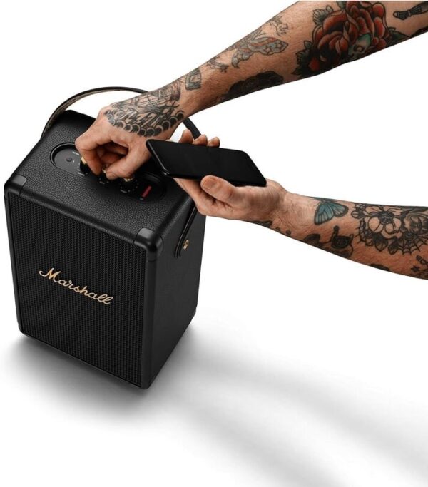 Marshall Tufton Bluetooth Taşınabilir Hoparlör – Siyah/Brass