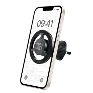 Buff Magsafe Uyumlu Kancalı Araç Tutucu -  Siyah