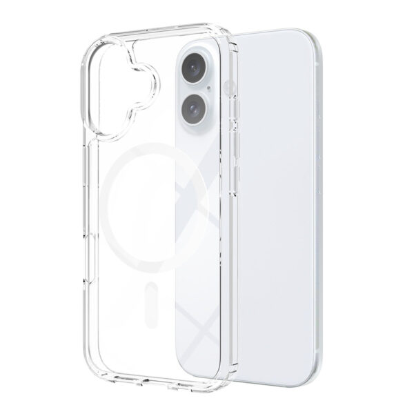 Buff iPhone 16 Magsafe Air Hybrid Şeffaf Kılıf
