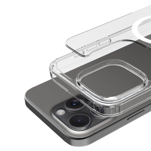 Buff iPhone 16 Pro Max Magsafe Air Hybrid Kılıf – Şeffaf
