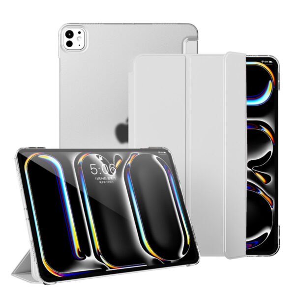 BUFF iPad Pro 11 inç (M4, 2024) Slim Fit Koruyucu Kılıf – Gri