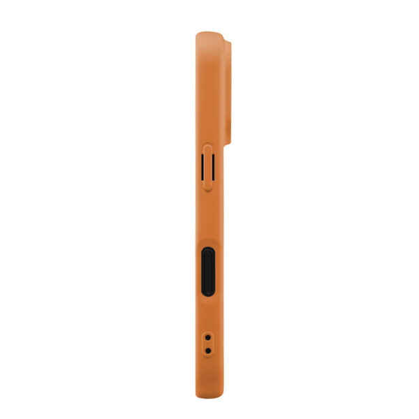 Buff iPhone 17 Pro Max Magsafe Rubber Fit Silikon Kılıf – Kahverengi