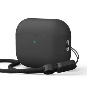 Elago Apple AirPods Pro 3 Liquid Hybrid Strap Kılıf – Siyah