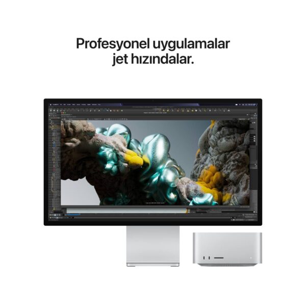 Mac Studio Apple M5 Max Çip 18 Çekirdekli CPU 32 Çekirdekli GPU 36GB Bellek 512GB SSD