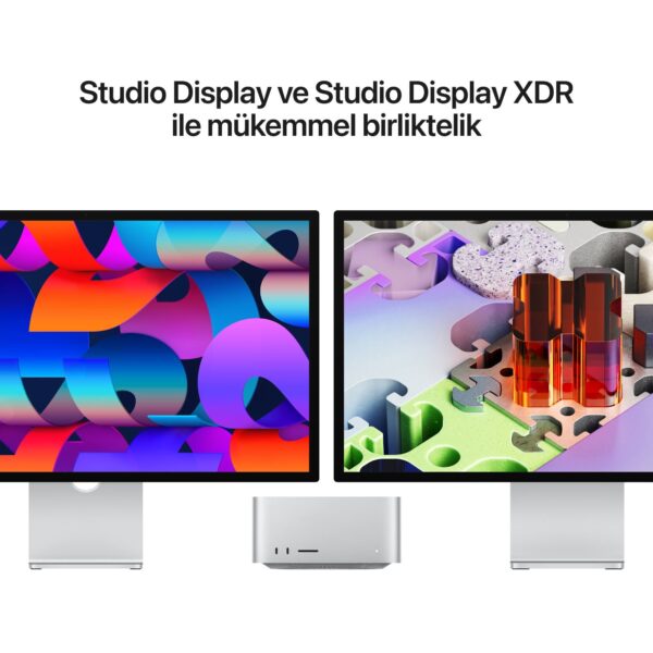 Mac Studio Apple M5 Max Çip 18 Çekirdekli CPU 32 Çekirdekli GPU 36GB Bellek 512GB SSD