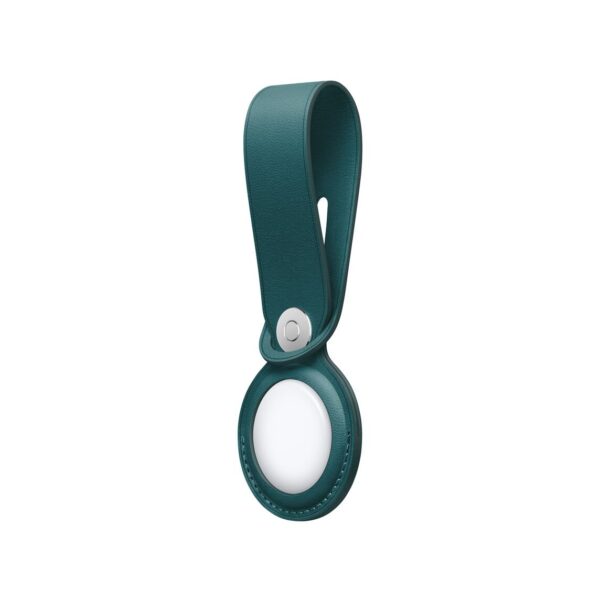 Apple AirTag Leather Loop- orman yeşili