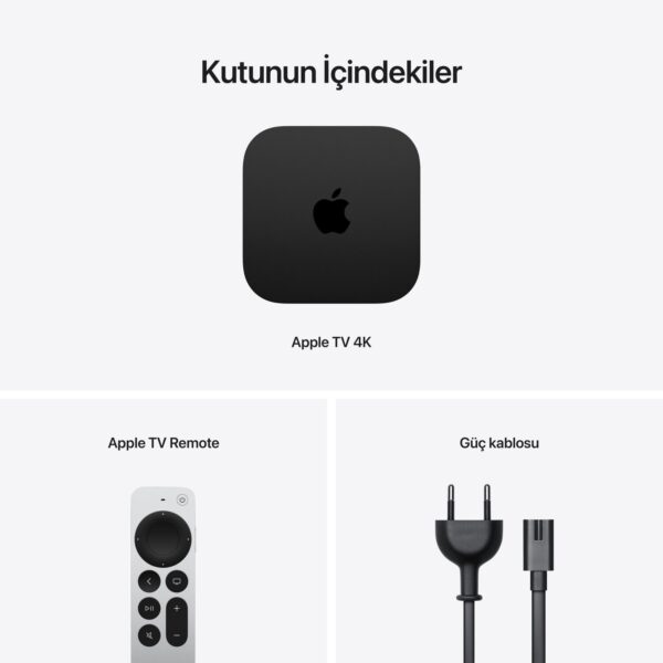 Apple TV 4K Wi-Fi + Ethernet with 128GB storage