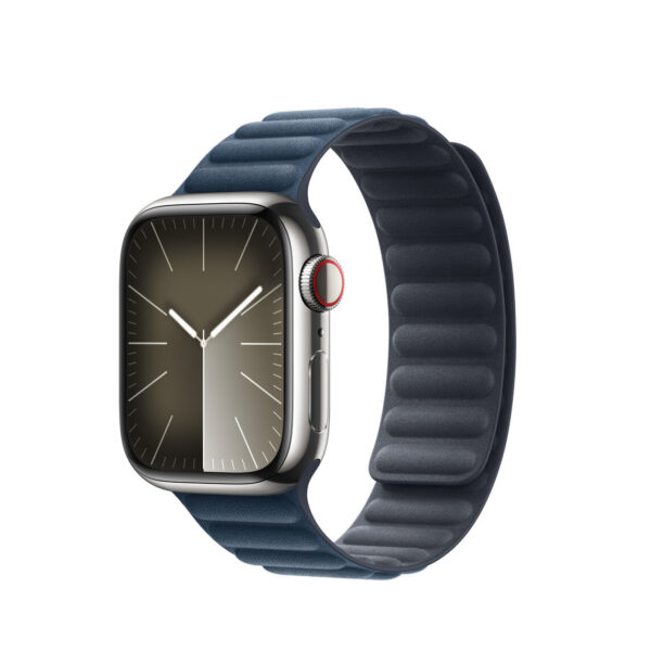 Apple Watch 41 mm Pasifik Mavisi Manyetik Baklalı Bilezik – S/M