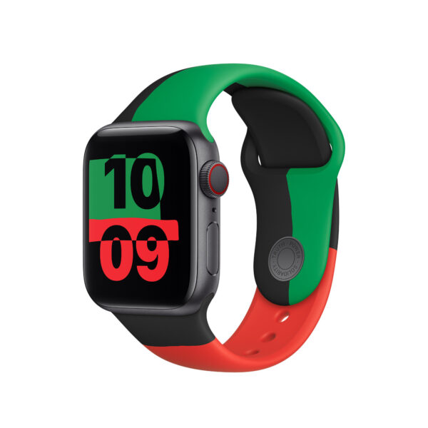 Apple Watch 40 mm Black Unity Spor Kordon – M/L