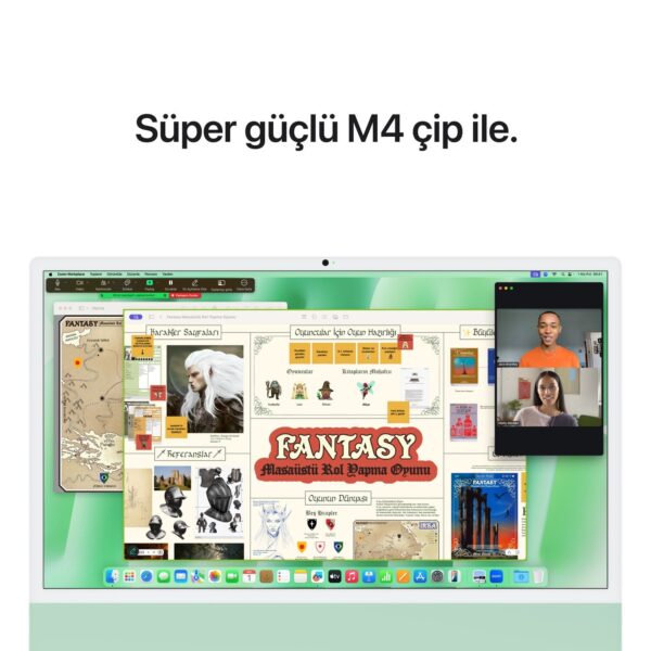 Apple iMac 24inc Retina 4.5K, M4 8-core CPU, 8-core GPU,