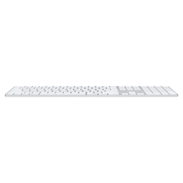 Apple çipli Mac modelleri için Touch ID özellikli ve Sayısal Tuş Takımlı Magic Keyboard (USB–C) – Türkçe Q Klavye – Beyaz Tuşlar