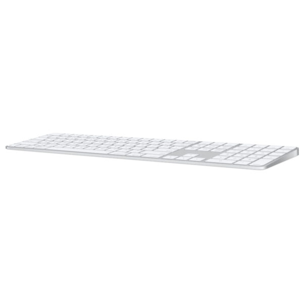 Apple çipli Mac modelleri için Touch ID özellikli ve Sayısal Tuş Takımlı Magic Keyboard (USB–C) – Türkçe Q Klavye – Beyaz Tuşlar