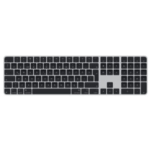 Apple çipli Mac modelleri için Touch ID özellikli ve Sayısal Tuş Takımlı Magic Keyboard (USB–C) - Türkçe Q Klavye - Siyah Tuşlar