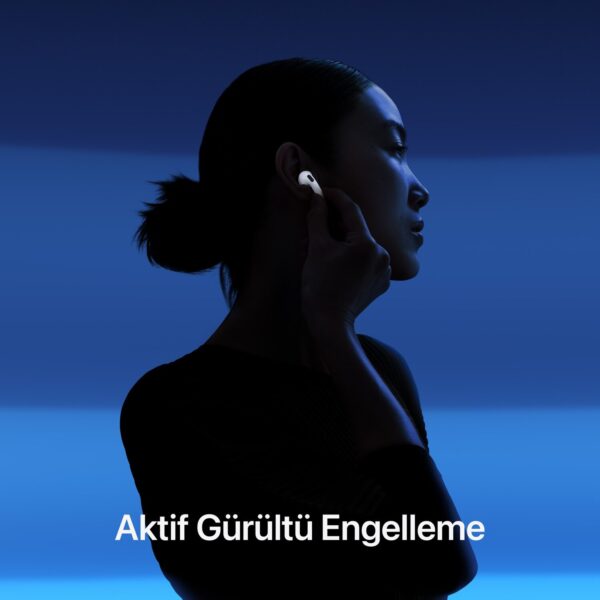 AirPods 4 Aktif Gürültü Engelleme Özellikli