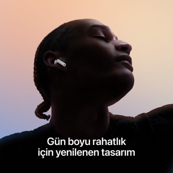 AirPods 4 Aktif Gürültü Engelleme Özellikli