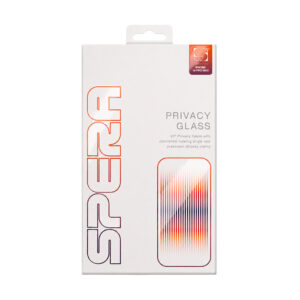 Spera iPhone 18 Pro Max 20° Privacy Cam Ekran Koruyucu